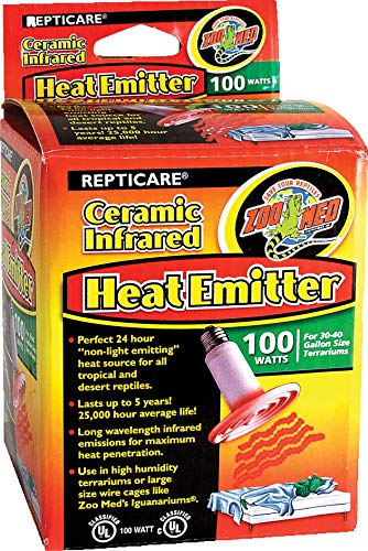 ZOO MED LABORATORIES INC Repticare Ceramic Infrared Heat Emitter 100 WATT