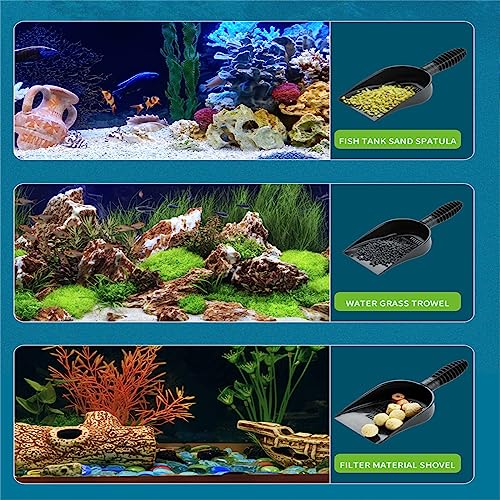 Sand Shovel, Gravel Sand Shovel for Fish Tanks Sand Scooper Cleaning Tool Aquariums Cleaner