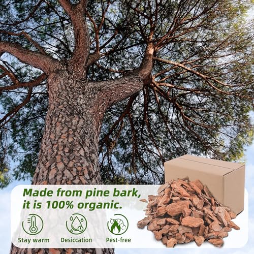 9 Quart Organic Big Size Orchid Bark for Plants, Root Development of Orchid Plants and Garden Soil Amendment - color: Large, size: 9qt