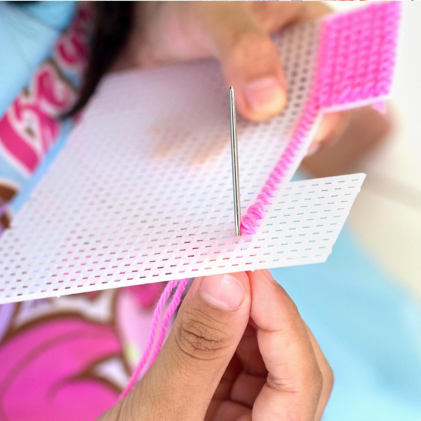 Caydo 8 Pieces 7 Count Plastic Canvas Sheets, Plastic Mesh Sheet | for Cross Stitch, Making Aquarium Dividers, Knit Crochet Projects, 10.5 x 13.5 Inch - color: Clear White - 8pcs