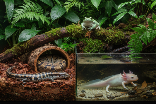 Quiet Signals: What Reptiles and Amphibians Reveal Through Everyday Behavior