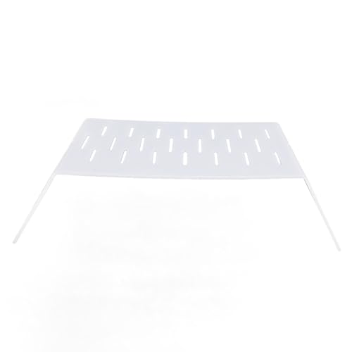 Turtle Basking Platform, Plastic Reptile Resting Ramp with Strong Suction Cups, Anti Slip Climbing Shelf for Aquatic Turtles, Terrapins and Newts, Durable Tank Accessory for Pet Tu