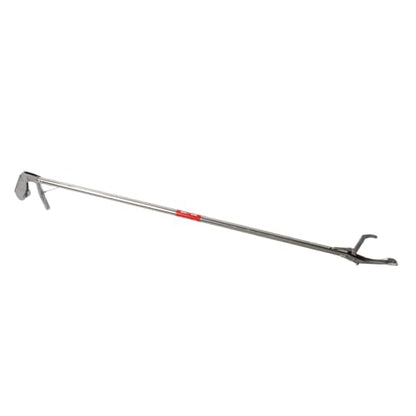 CHICIRIS Foldable Snake Tong, Stainless Steel Reptile Grabber Catcher with Self Locking Handle, for Safe Snake Handling