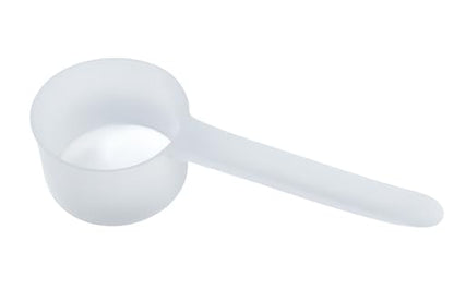4 Teaspoon (20 mL) Long Handle Plastic Measuring Spoon for Coffee, Protein Powder, Pet Food, Spices, Grains, Dry Goods – Food-Grade BPA-Free (Pack of 1) - size: 20 mL | 4 Teaspoon