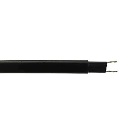 Protection Cable 220V Self Regulating Cable for Reptiles Pets Heating, Water Pipe Freeze Protection Heating Cable Earth Wire (Size : 5meter) - size: 5meter