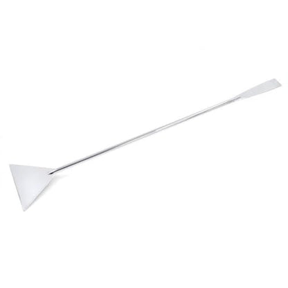 lasenersm 1 Piece Fish Tank Spatula Stainless Steel Aquarium Spatula Fish Tank Scraper Aquarium Scraper Aquarium Sand Scraper Aquarium Substrate Spatula, Silver