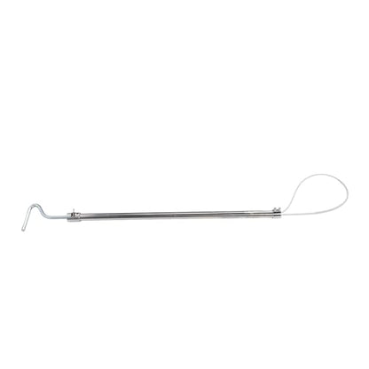 CCYLEZ Catcher, Multi Function Labor Saving Heavy Duty Animal Control Pole for Animal Rescue Transfer (Hook Handle 75cm) - size: Hook Handle 75cm