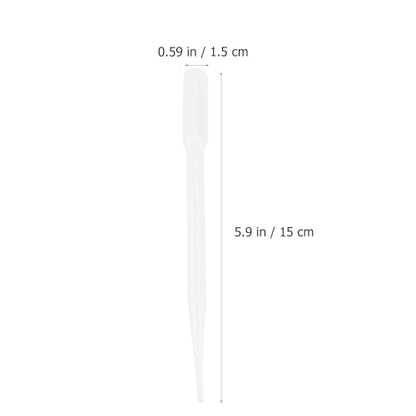 10Pcs Fish Feeding Tubes Plastic Syringe Brine Shrimp Feeders 3Ml Manual Liquid Feeders for Aquarium Coral and Peacock Fish Pet Supplies