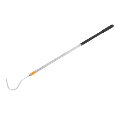 Adjustable Telescopic Snake Hook Retractable Stainless Steel Reptile Catcher Pole for Safe Handling Use No Training Needed Multifunctional Control Tool
