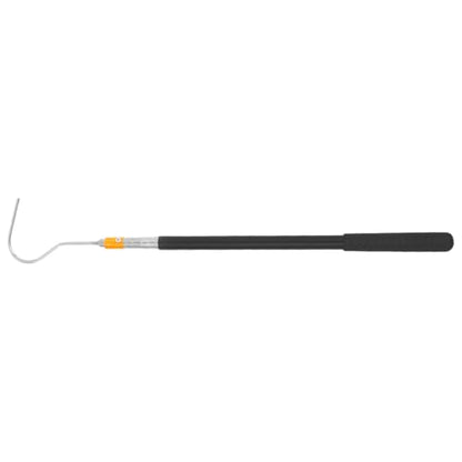 COLLBATH Adjustable Stainless Steel Telescopic Snake Hook Collapsible Reptile Catching Tool Retractable Pole for Safe Snake Handling