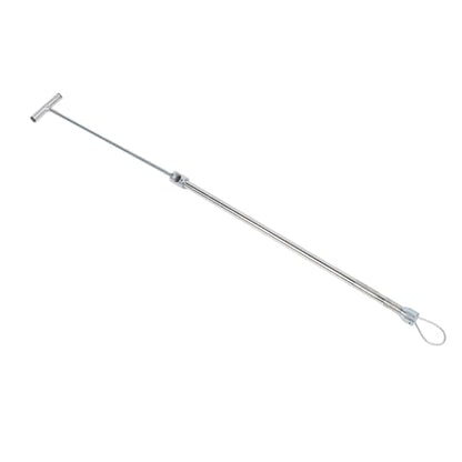 CCYLEZ Catcher, Multi Function Labor Saving Heavy Duty Animal Control Pole for Animal Rescue Transfer (Hook Handle 75cm) - size: Hook Handle 75cm