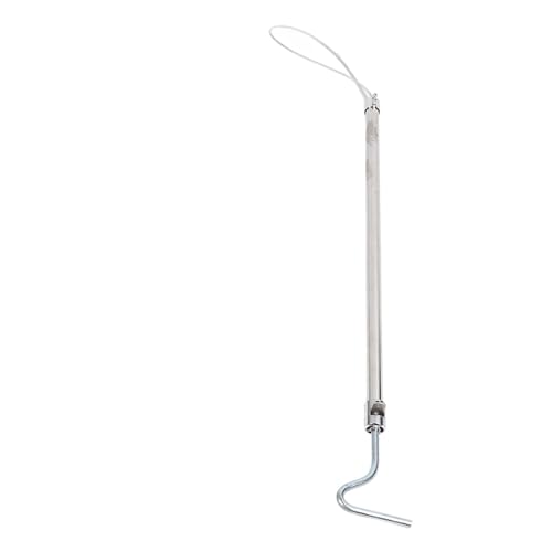 CCYLEZ Catcher, Multi Function Labor Saving Heavy Duty Animal Control Pole for Animal Rescue Transfer (Hook Handle 75cm) - size: Hook Handle 75cm