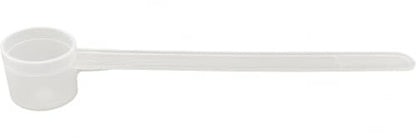 6.5 mL (6.5 CC) Long Handle Plastic Measuring Spoon for Coffee, Protein Powder, Pet Food, Spices, Grains, Dry Goods – Food-Grade BPA-Free (Pack of 1) - size: 6.5 mL | 6.5 cc