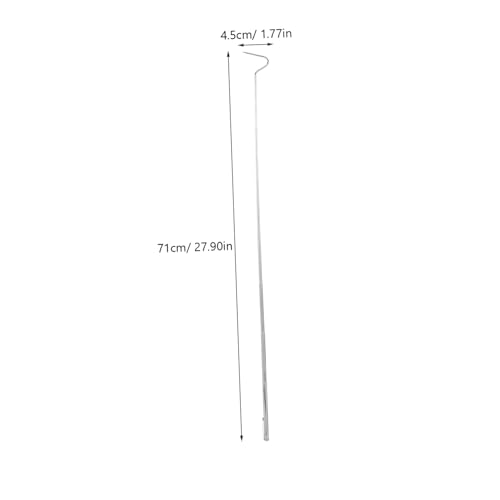 BESPORTBLE Retractable Reptile Hook Long Handle Snake Catching Tool for Distance Handling and Design for Reptile Enthusiasts and Professionals