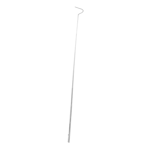 POPETPOP Retractable Snake Hook Tool Stainless Steel Telescopic Reptile Catcher with Handle for Handling Snakes and Reptiles Lightweight and Portable