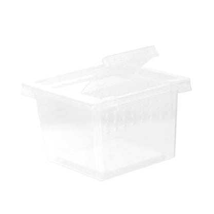 IMIKEYA Reptile Breeding Box Escape Lid PET Display Cage for Spiders Lizards and Insects Sturdy Container for Reptile Feeding and Breeding for Terrarium Use