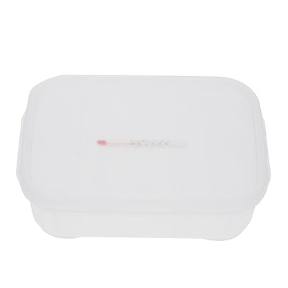 Reptile Hatching Box with Compartments Transparent Design for Easy Visibility Lightweight Incubation Tray for Lizards Snakes and Eggs Includes Temperature Gauge