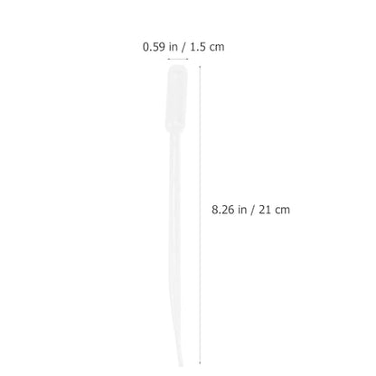 10pcs Coral Syringe Tubes Brine Shrimp Feeders 5ml Plastic Dropper Pipettes for Aquarium Fish Tank Feeding Marine Fish Pet Supplies