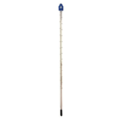 Glass Thermometer -10 to +110 C&F 300mm Liquid in Glass - Scientific Laboratory Grade for Water & Liquids - Partial Immersion