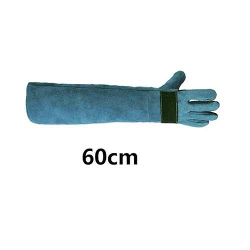 Compatible for Animal Bite Resistant Protective Gloves for Grooming, Bathing, Welding & Reptile Handling - color: Beige