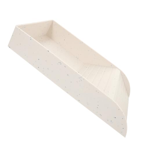 Totority Turtle Basking Platform Feeding Dish Multipurpose Reptile Food and Water Bowl for Turtles Frogs and Lizards Granite for Reptile Tanks and Terrariums