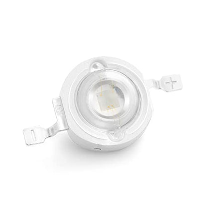 CHANZON 10 pcs High Power Led Chip on Board 3W Cyan 490nm | (400mA - 500mA / DC 3V - 3.4V / 3 Watt) Super Bright Intensity SMD COB Light Emitter Components Diode Bead DIY - color: G) Cyan (490nm)