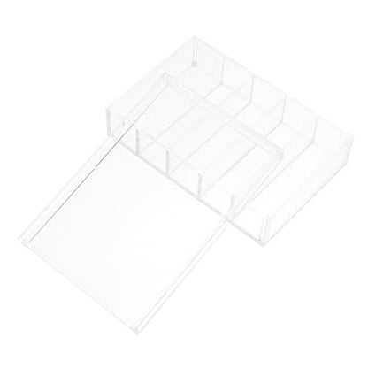 Acrylic Specimen Dish with 5 Compartments and Lid, Versatile Use for Laboratory Experiments and Personal Use, Sealed Petri Dish for Fish Incubation and Sample Protection