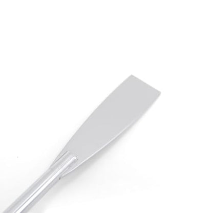 lasenersm 1 Piece Fish Tank Spatula Stainless Steel Aquarium Spatula Fish Tank Scraper Aquarium Scraper Aquarium Sand Scraper Aquarium Substrate Spatula, Silver