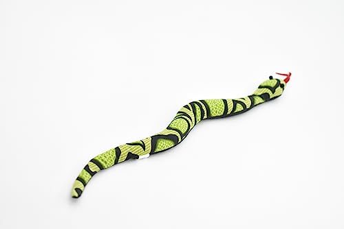Snake, Reptiles, Green, Hand Made, Thailand Sand Creatures, Paper Weight, Bean Bag, Cornhole 12" TH20 BB68