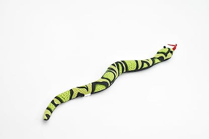 Snake, Reptiles, Green, Hand Made, Thailand Sand Creatures, Paper Weight, Bean Bag, Cornhole 12" TH20 BB68