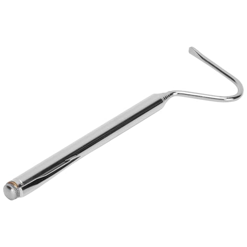 Stainless Steel Snake Hook Retractable Reptile Handling Tool 27 in Duckbill Head Lightweight Secure Grip for Small Snakes Reptile Hobbyists Keepers and Field Use
