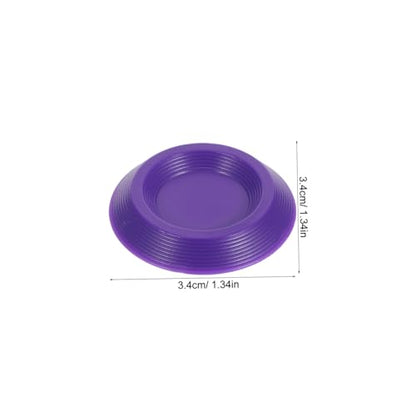 Beavorty 12pcs Plastic Mealworm Feeding Dish Set for Small Animals, Escape Proof and Bowls for Home Use and Transporting Reptiles, Lizards, and Geckos