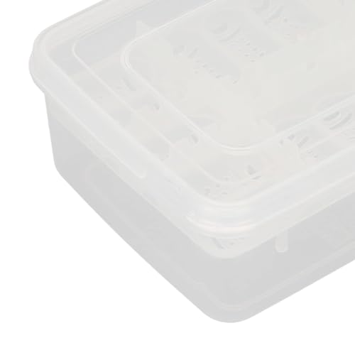 16 Grids Reptile Breeding Box, Reptile Incubator Professional Plastic Reptile Breeding Box Hatching Incubator for Amphibians Snakes Lizards Turtles Tortoises Geckos