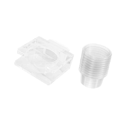 Reptiles Water Feeder Bowl with AntiEscape Design and Suction Base for Secure Placement in Habitats Secure Suction Feeder Bowl - color: Magnet Food Station