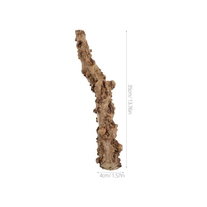 DECHOUS Reptile Branches Wood Log, Lizard Natural Climbing Branch for Terrarium Habitat, Bearded Dragon Tank Accessories, 11. 8-15. 7 Inch