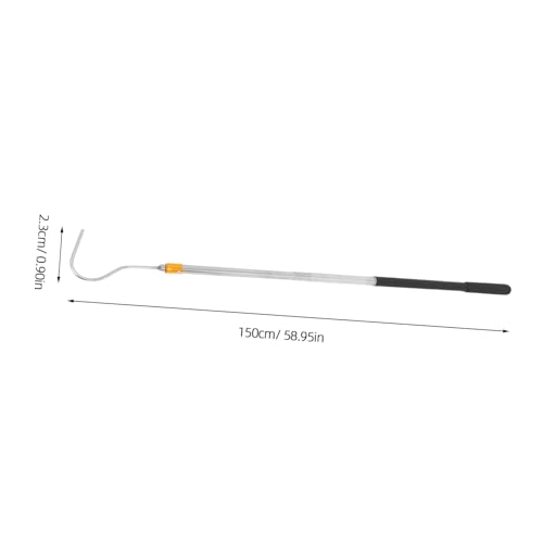 MERRYHAPY Adjustable Snake Catcher Pole Snake Hook Tool Reptile Accessories Catching Stick for Handling Essential Tools