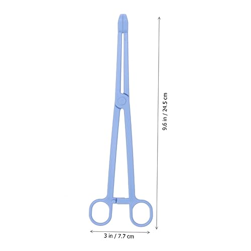 BESPORTBLE 1pc Plastic Pet Reptile Cleaning Clamp for Lizard Snake and Bird Waste Removal Material Easy to Use Stylish Scissors Design