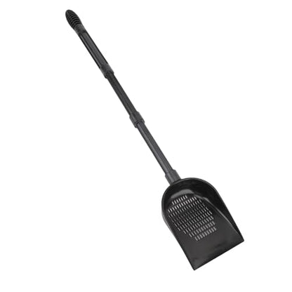 Aquarium Sand Scooper, Premium PVC Terrarium Substrate Cleaner with Quick Drainage System and Removable Extension Rod, for Fish Tank Small Pets and Beach Toys