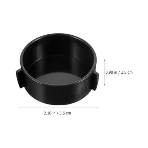 4Pcs Ceramic Reptile Food Bowls and Water Dishes Multi-Function Worm Dish for Lizards Bearded Dragons Terrarium Feeding Accessories