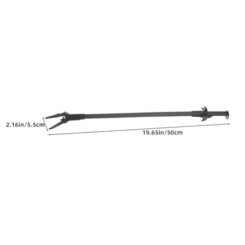 Toyvian Extra Long Aquarium Tweezers Set, 4 Pack Curved Straight Tongs Professional Aquascaping Tools for Live Plants Fish Tank Cleaning Kit Feeding Forceps for Reptiles Coral Snakes
