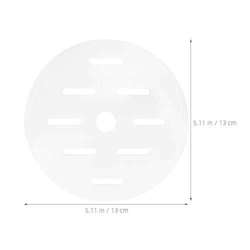 Round Clear Tank Lid - Round Acrylic Aquarium Lid - 5.12" Tank Protective Cover - Replacement Accessories for Fish Bowl Terrarium - size: 13.00X13.00X0.30CM