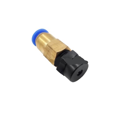 1/8" Male Thread Low Pressure Plastic PP Fog Atomizing Mist Nozzle Fogger Terrarium Anti-drip Device 80-90 Degree 20-40 Microns(Whole Set 1pcs) - color: Whole set 1pcs