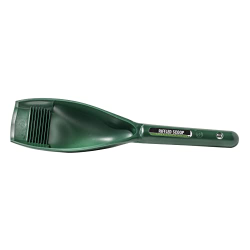ASR Outdoor Gold Rush Gold Prospecting Scoop Riffle Beveled Edge 12.5 Inch Green - color: Green Riffle