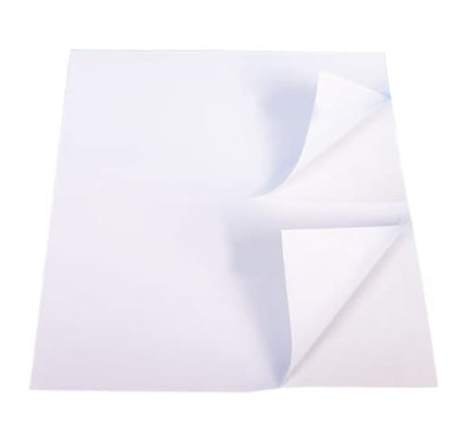 Premium Label Supply White Sticker Half Sheet Labels – 8.5" x 5.5" – Laser/Inkjet Compatible – (2 per Sheet), 500 Sheets - 1000 Total Adhesive Labels - size: 1000 labels