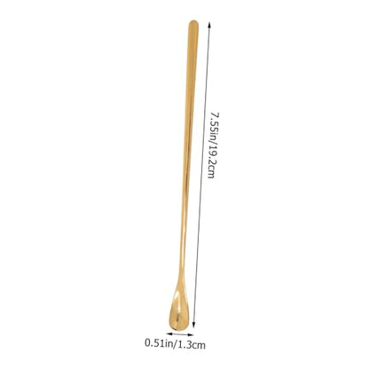 YARNOW 2pcs Sturdy Reptile Food Spoon Small Pet Feeding Tool for Lizard and Turtle Stainless Steel Easy to Use