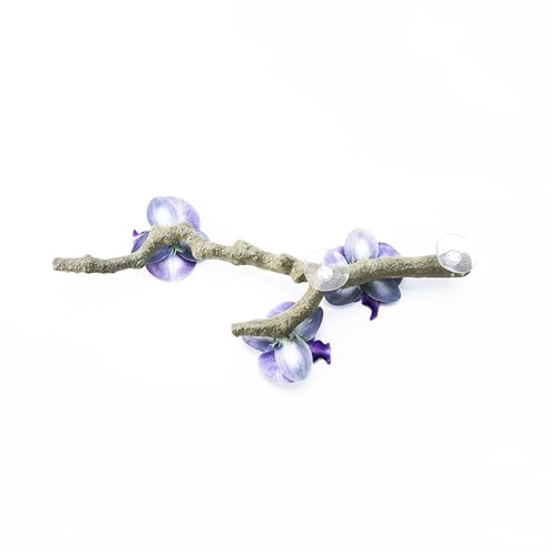 Reptiles Decoration Terrariums Plant Corner Climbing Branch Suction Cup Aquariums Artificial Vine for Snake Bearded Dragon - size: C