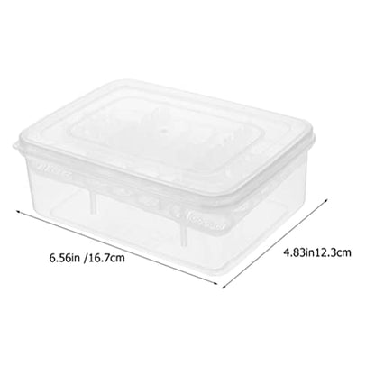 Professional Reptile Egg Incubation Tray 16-Compartment Hatchery Box for Snakes Lizards Turtles - color: without thermometer