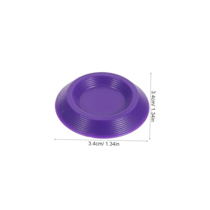 12pcs Plastic Reptile Water Dish Bowls for Bearded Dragon and Spider, Stable Design Hygienic Feeding Bowls for Reptile Terrarium and Transporting