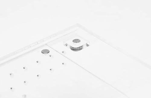 Acrylic Terrarium – Magnetic Mini & Nano Enclosures for Reptiles, Amphibians, Invertebrates, Tarantulas, Scorpions, Frogs, Geckos & Exotic Pets (5 x 4 x 3 inches, 0.26 Gallon) - size: 5 x 4 x 3 inches, 0.26 gallon