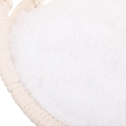 FRCOLOR Hamster Hammock Bed Hanging Small Animal Nest Cozy House for Guinea Pig Rat Reptile Cage Accessories 10X10 Inch Cotton Sleeping Swing